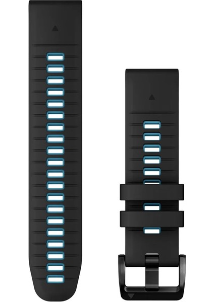 Quickfit 22 mm Yedek Kayış - Siyah | Mavi