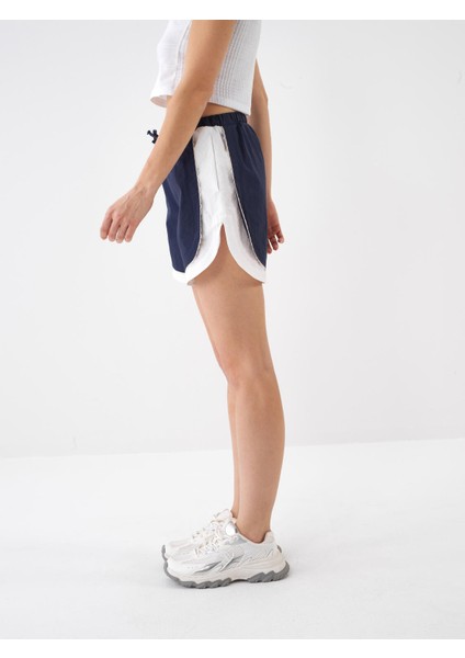 Lacivert Regular Fit Şort