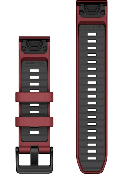 Quickfit 22 mm Yedek Kayış - Marsala | Grafit