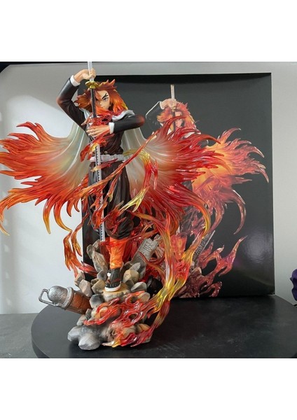 Inferno Pillar Purgatory Apricot Shurou Demon Destruction Blade Çevresel Er Süs Eşyaları Heykeller (Yurt Dışından)