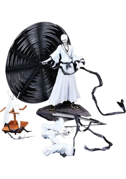 Shinigami Gk Hoba Bin Yıllık Kan Savaşı Dönen Bıçak Beyaz Saç Model Kutulu Figür (Yurt Dışından)