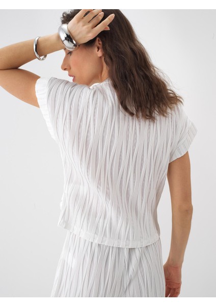 Kadın Beyaz Regular Fit Bluz fırsatları