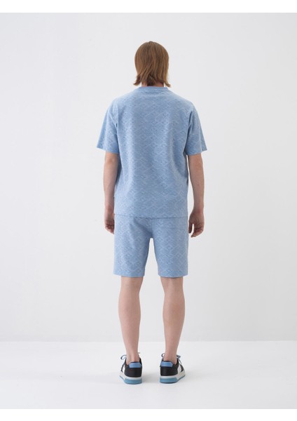 Mavi Regular Fit Şort