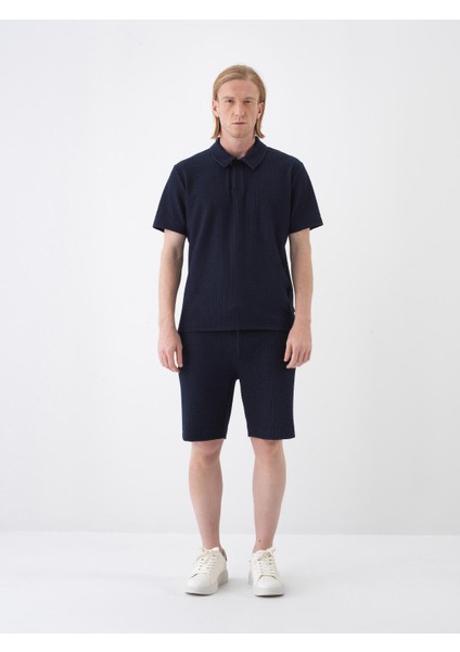Erkek Lacivert Regular Fit Polo Yaka Tişört fiyatları
