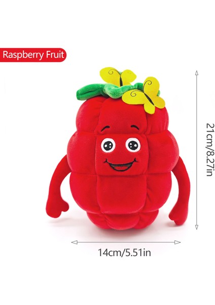 Ahududu Elma Meyve Peluş Bebek (Yurt Dışından)