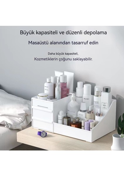 Minimalist Masaüstü Kozmetik Saklama Kutusu (Yurt Dışından)
