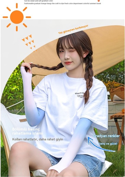 Yaz Buz Ipek Güneş Koruyucu Uv Dayanıklı Ince Buz Kollu (Yurt Dışından) fırsatları
