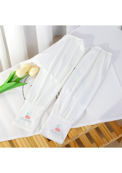 Yaz Bayanlar Açık Gevşek Moda Buz Ipek Güneş Kremi (Yurt Dışından)