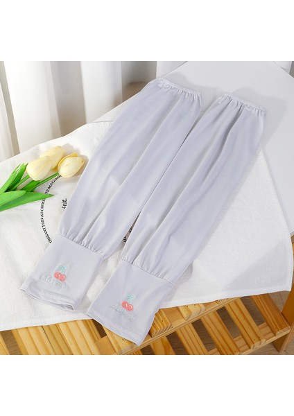 Yaz Bayanlar Açık Gevşek Moda Buz Ipek Güneş Kremi (Yurt Dışından)