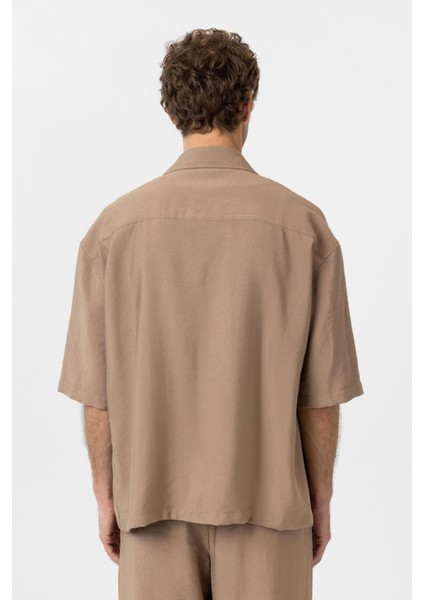 Vizon Relaxed Kısa Kollu Erkek Gömlek indirimleri