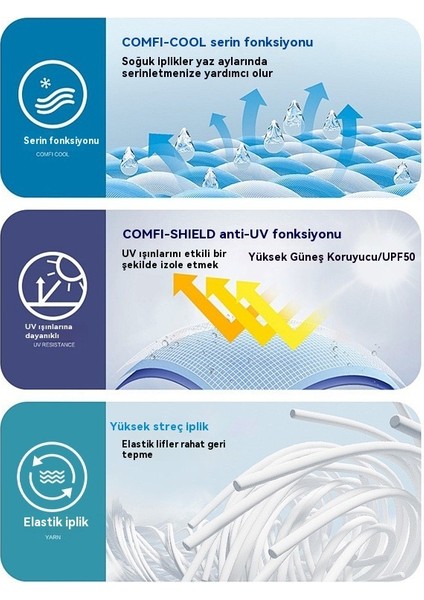 Yaz Kol Koruyucusu Serin ve Nefes Alabilir (Yurt Dışından) fırsatları