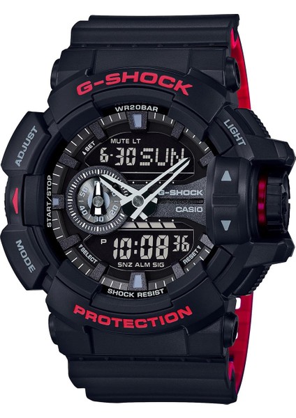 G-Shock GA-400 Kırmızı Yazılı Orijinal Shock Lastiği Kasa Silikonu fiyatları