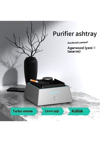 Akıllı Ev Yaratıcı Küçük Masaüstü Aromaterapi Hava Temizleme Saklama Kutusu (Yurt Dışından)