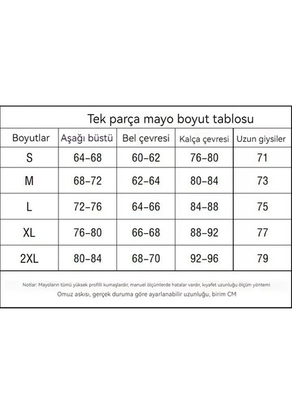 Halka Kayış Ayarlanabilir Tek Parça Mayo (Yurt Dışından)
