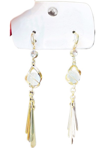 Uzun Püskül Küpeler, Yeni Trend Tarz, Modaya Uygun ve Küpeler, Kadın Küpeleri (Yurt Dışından)