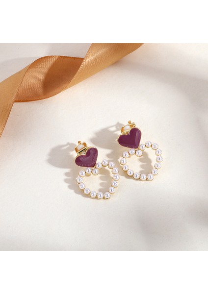 Delici Olmadan Üçgen Püskül Kulak Klipsi, Üst Düzey Niş Edebi Retro Bayan Kulak Asılı Hafif Lüks Yüksek Kaliteli Küpeler (Yurt Dışından)