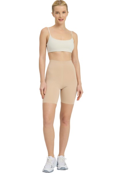 Toparlayıcı Lazer Kesim Yüksek Bel Boxer Şort Korse