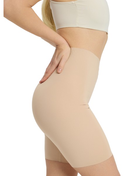 Toparlayıcı Lazer Kesim Yüksek Bel Boxer Şort Korse indirimleri