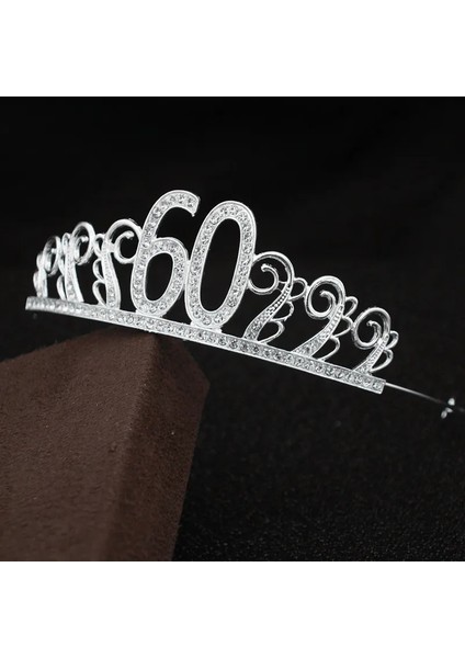 No.50 Beden Anne 60 Yaşında Girlstiaras Kafa Bantları Doğum Günü Pastası Balo Parti Taç Gelin Düğün Saç Takı Için (Yurt Dışından) modelleri