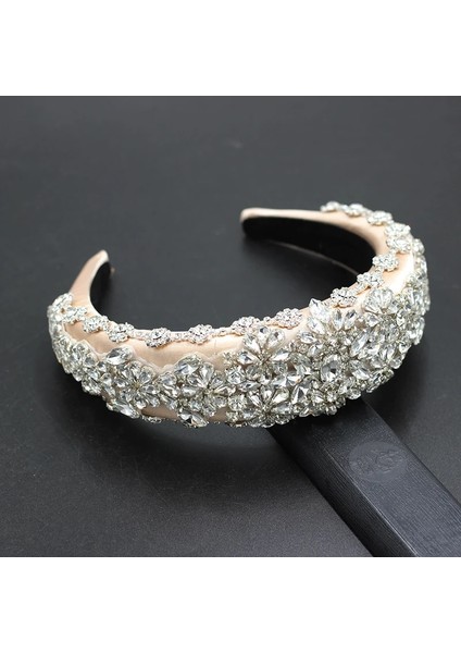 No.1 Boyutu Moda Lüks Elmas Taklidi Inci Kişilik Abartılı Kafa Bandı Sünger Top Güzel Bayanlara Odaklanmak Hediye Saç AKSESUARLARI746 (Yurt Dışından)