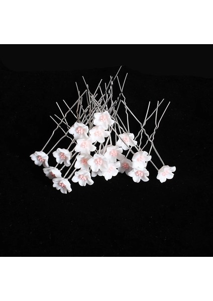 Inci 10MM 20 Adet Moda Kadınlar U Şekli Çiçek Tokalar Metal Barrette Inci Klip Düğün Gelin Saç Aksesuarları Düğün Saç Tasarım Araçları (Yurt Dışından) indirimleri