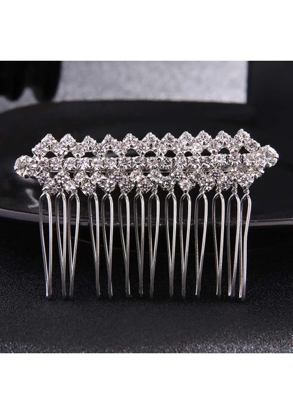 HS-J2830 Gümüş Miallo Gelin Için Zarif Düğün Saç Tarakları Kristal Rhinestones Inciler Kadın Tokalar Gelin Başlığı Saç Takı Aksesuarları (Yurt Dışından)