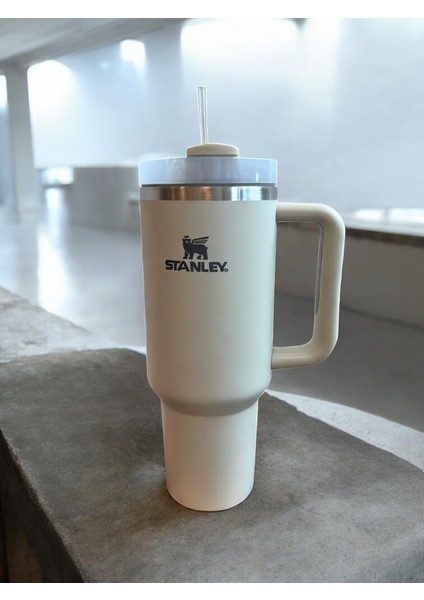 Quencher Pipetli Termos 1,18 L Kapalı Gri