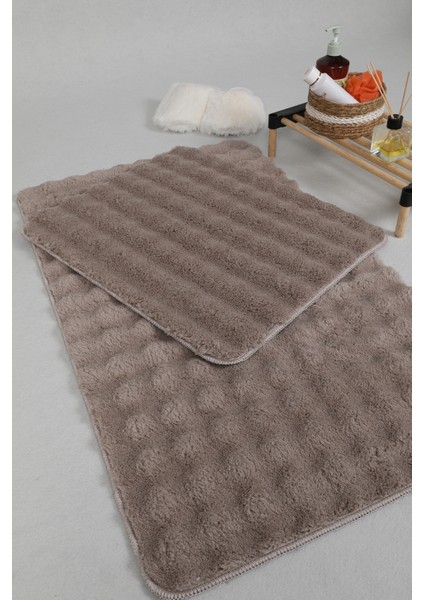Modern Dekoratif Peluş Paspas 50*80 2pc