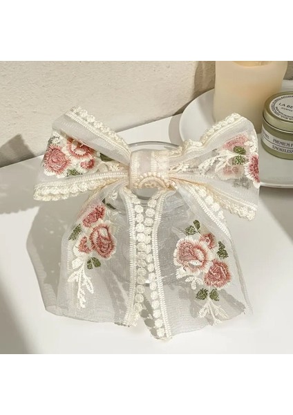 Fransız Nakışlı Çiçekler Fiyonk Toka fiyatları