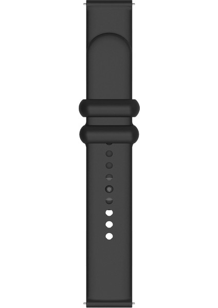Evrensel Ters Tokalı Silikon Kayış 18MM (Yurt Dışından)