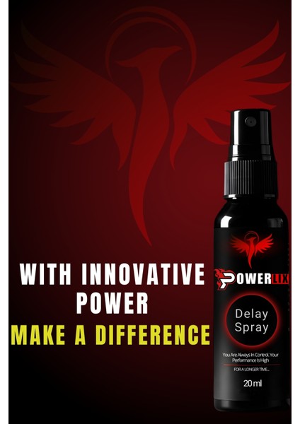 Powerlix 20ML Zevk Uzatan Efsanevi Formül - Uzun Etki Sprey