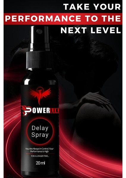 Powerlix 20ML Zevk Uzatan Efsanevi Formül - Uzun Etki Sprey