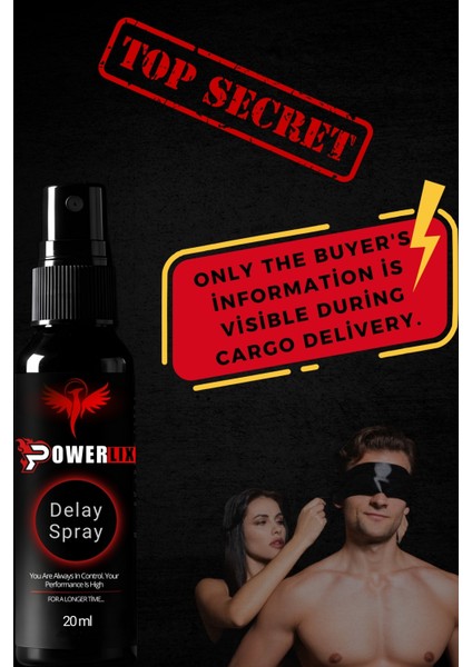 Powerlix 20ML Zevk Uzatan Efsanevi Formül - Uzun Etki Sprey