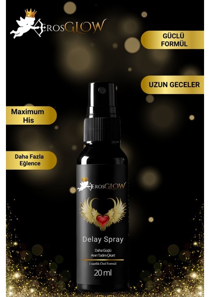 Erosglow 20ML Hafif Sprey – Kolay Kullanım & Uzun Süreli Konfor