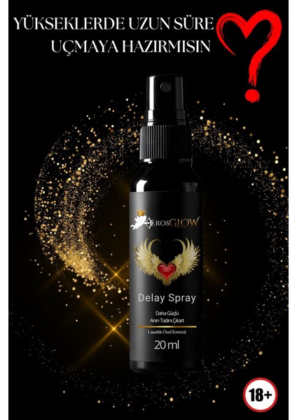 Erosglow 20ML Hafif Sprey – Kolay Kullanım & Uzun Süreli Konfor