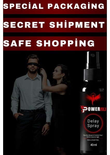 Powerlix 40ML Uzun Deneyim Su Bazlı Sprey – Kolay Kullanım & Güçlü Formül
