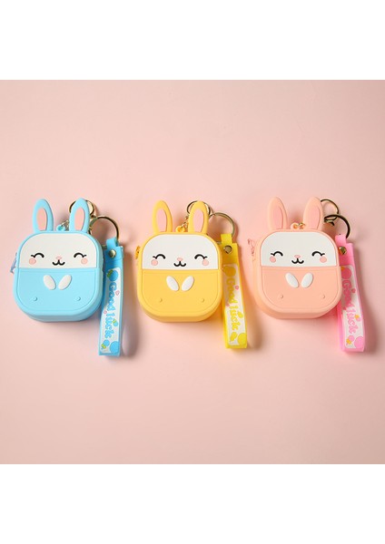 Silikon Karikatür Sevimli Anahtarlık Ins Sevimli Kıstırma Müzik Cüzdan (Yurt Dışından) modelleri