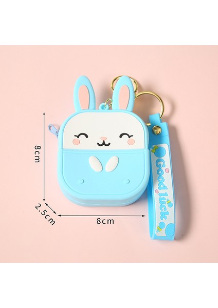 Silikon Karikatür Sevimli Anahtarlık Ins Sevimli Kıstırma Müzik Cüzdan (Yurt Dışından) indirimleri