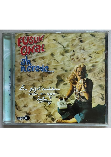 Füsun Önal Ah Nerede CD (Orjinal Dönem Baskı Cd)