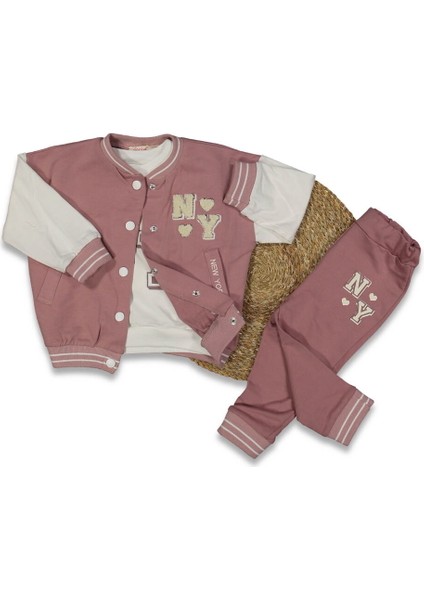 243037 Kız Bebek Esence Ny Süzineli Kolej 3'lü Tulum