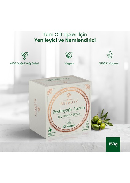 Taş Dövme Sabun Zeytinyağı * 150 gr