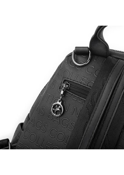 Kadın Siyah Hem Omuz Hem Sırt Çanta modelleri