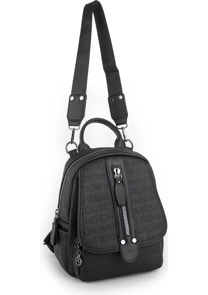 Kadın Siyah Hem Omuz Hem Sırt Çanta fırsatları