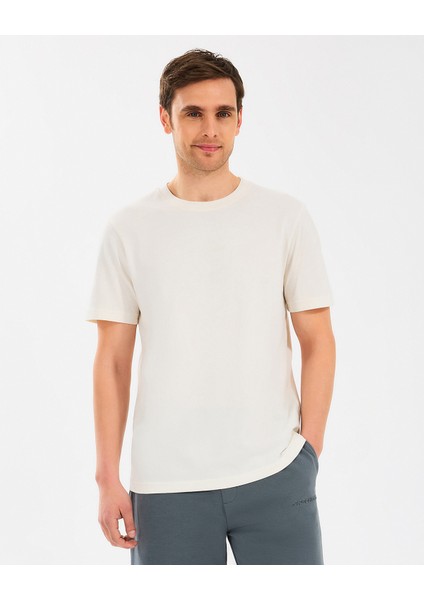 M Essential T-Shirt Erkek Off White Tshirt S2510017-102