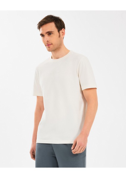 M Essential T-Shirt Erkek Off White Tshirt S2510017-102