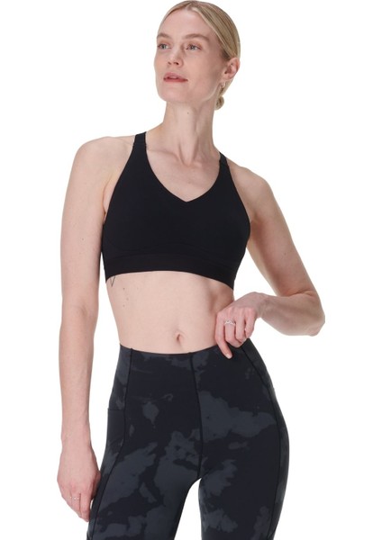Power Pulse Bra Kadın Siyah Fitness Bra