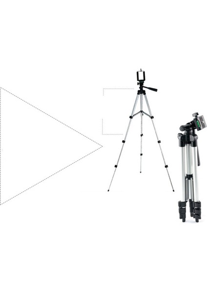 Ayarlanabilir Evrensel Üçayak - Dslr Kamera, Telefon ve Kamera (Yurt Dışından)