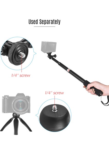 Canlı Yayın Seti - Mini Üçayak ve Uzaktan Kumandalı Akıllı Telefon & Dslr Kamera Kiti (Yurt Dışından)