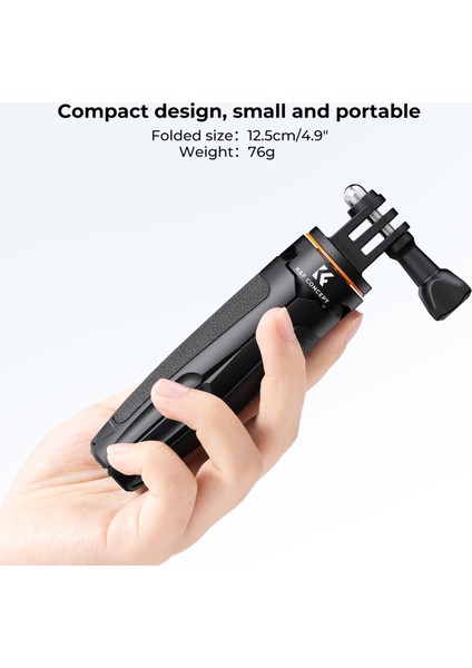 Katlanabilir Sie Üçayağı Alüminyum 32 cm 2kg Gopro Hero 12-9 (Yurt Dışından)