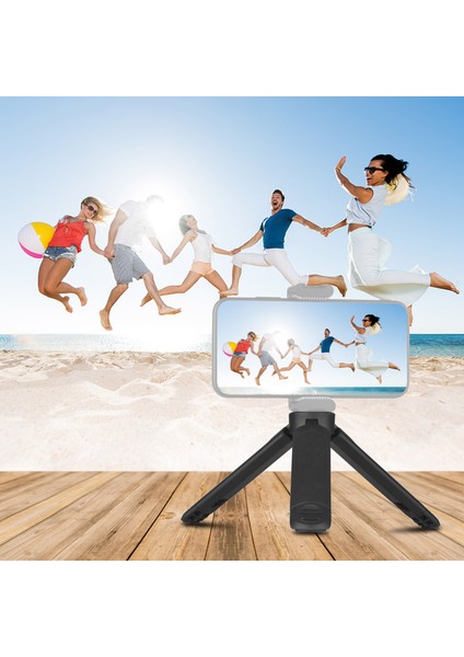 Mt-01 Mini Üçayak 2kg Taşıma Kapasiteli Ayarlanabilir Yükseklik Kamera Telefon Desteği (Yurt Dışından)